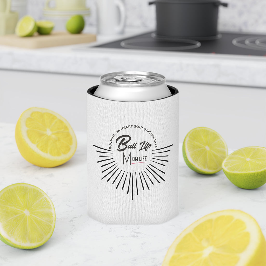Can Cooler — Ball Life Mom Life Sunburst Can Cooler
