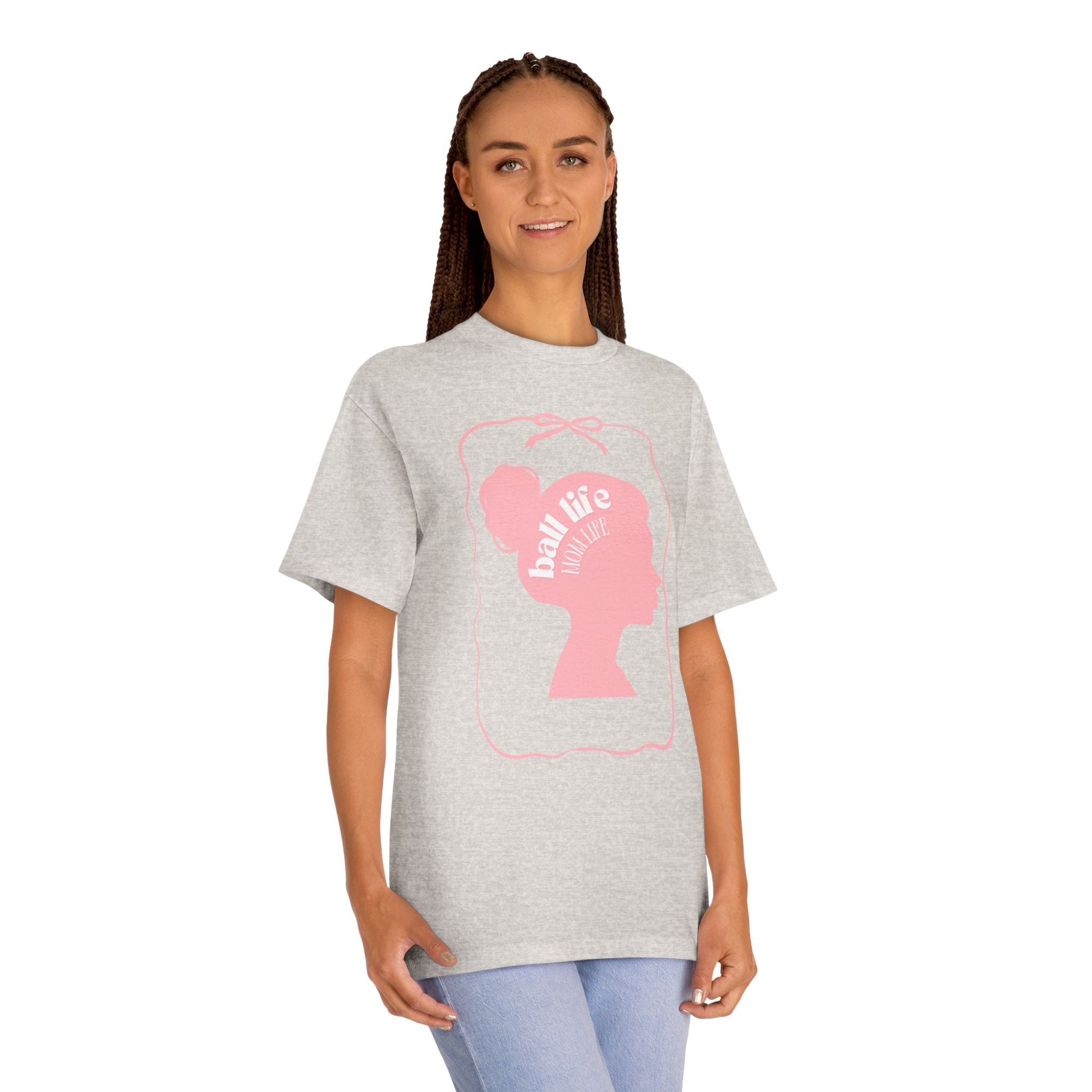 Silhouette Ball Tee for Mama — Ball Life Mom Shirt