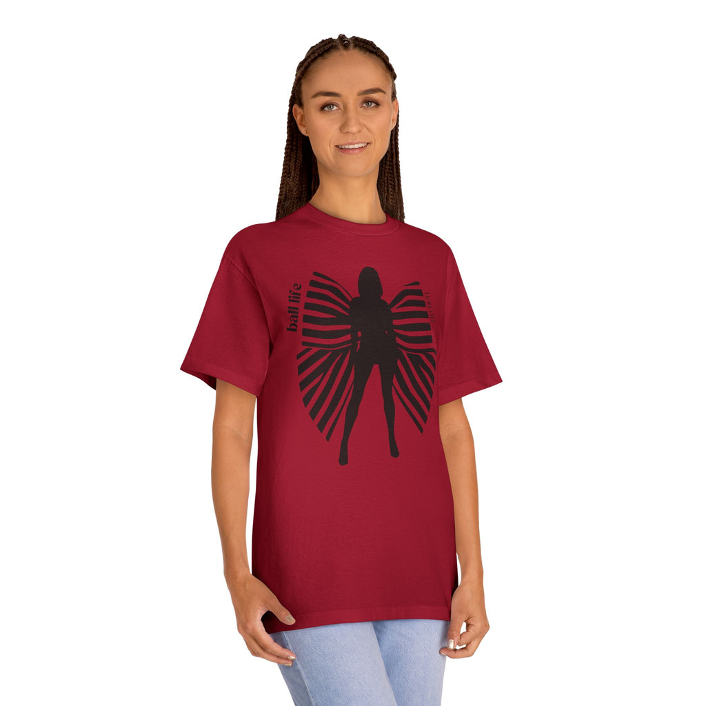 Bow & Silhouette 'Ball Life Tee' — Lady Graphic T-Shirt