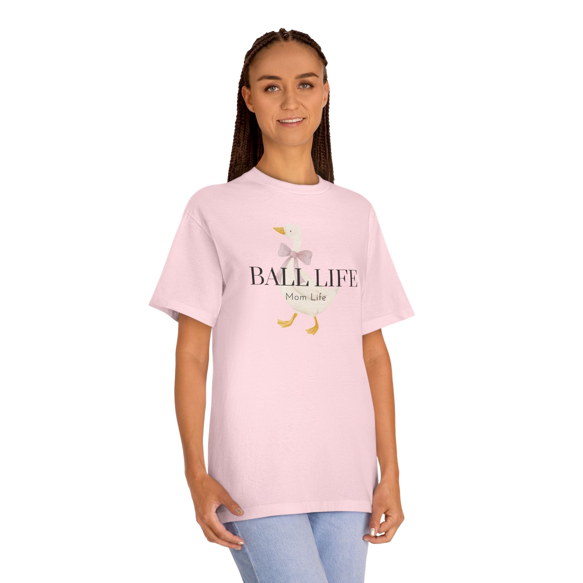 Goose Graphic T-Shirt for Mom — Ball Life Mom Life Tee
