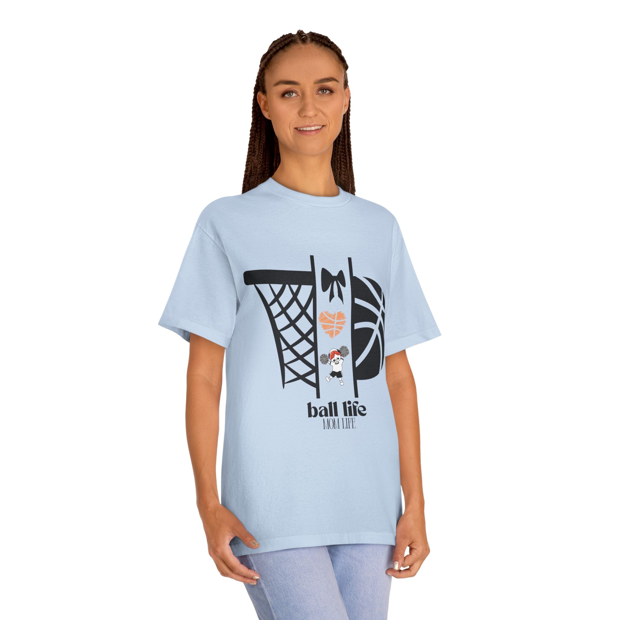 Basketball Graphic Tee — "Ball Life" Court Love Shirt