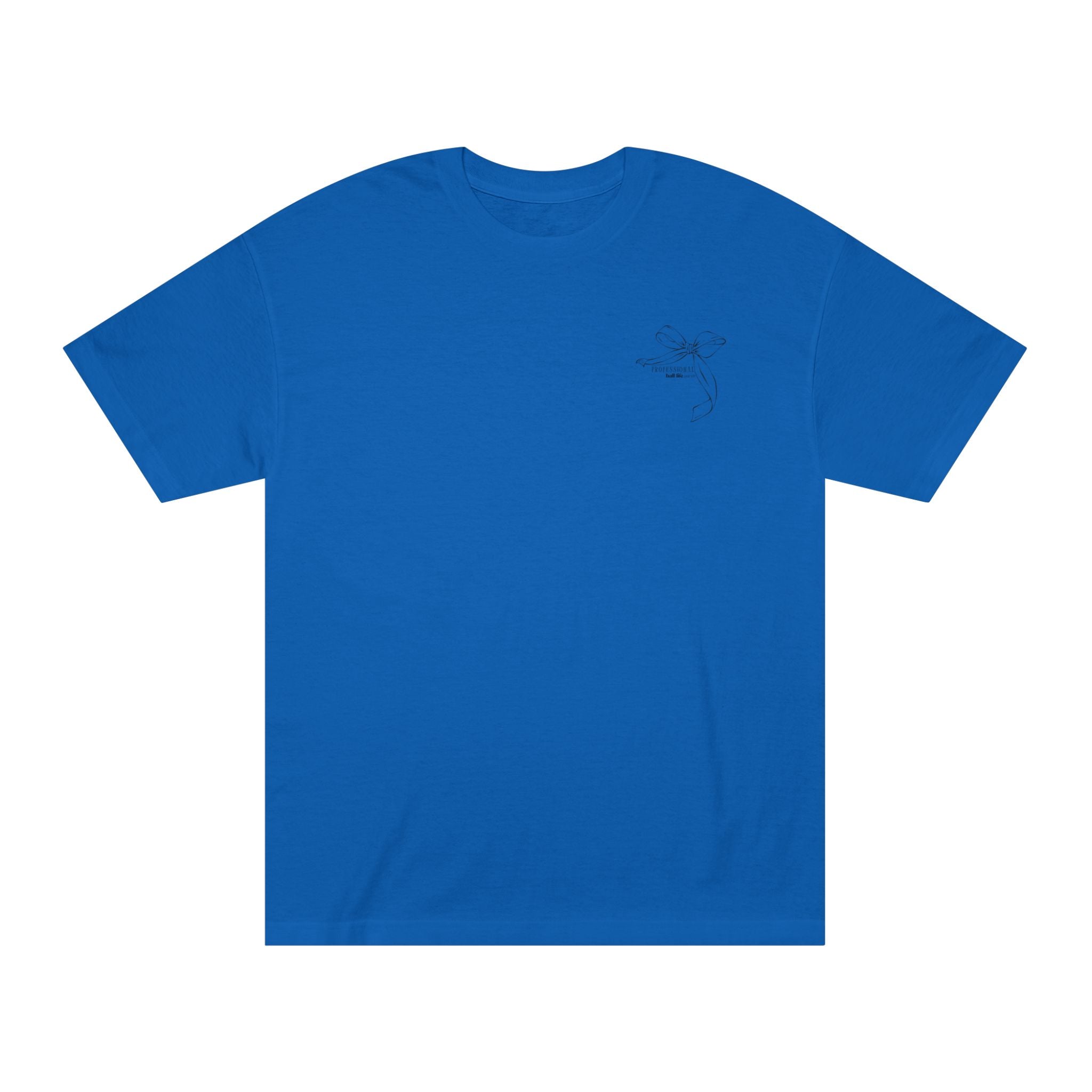 Basketball Bow Tee — "Ball Life Mom Life" Graphic Cotton T‑Shirt