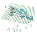 Leopard Ball Life is Mom Life Puzzle — 252-Piece Jigsaw Puzzle with Tin