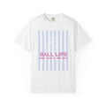 Ball Life Mom Life Striped Graphic T-Shirt