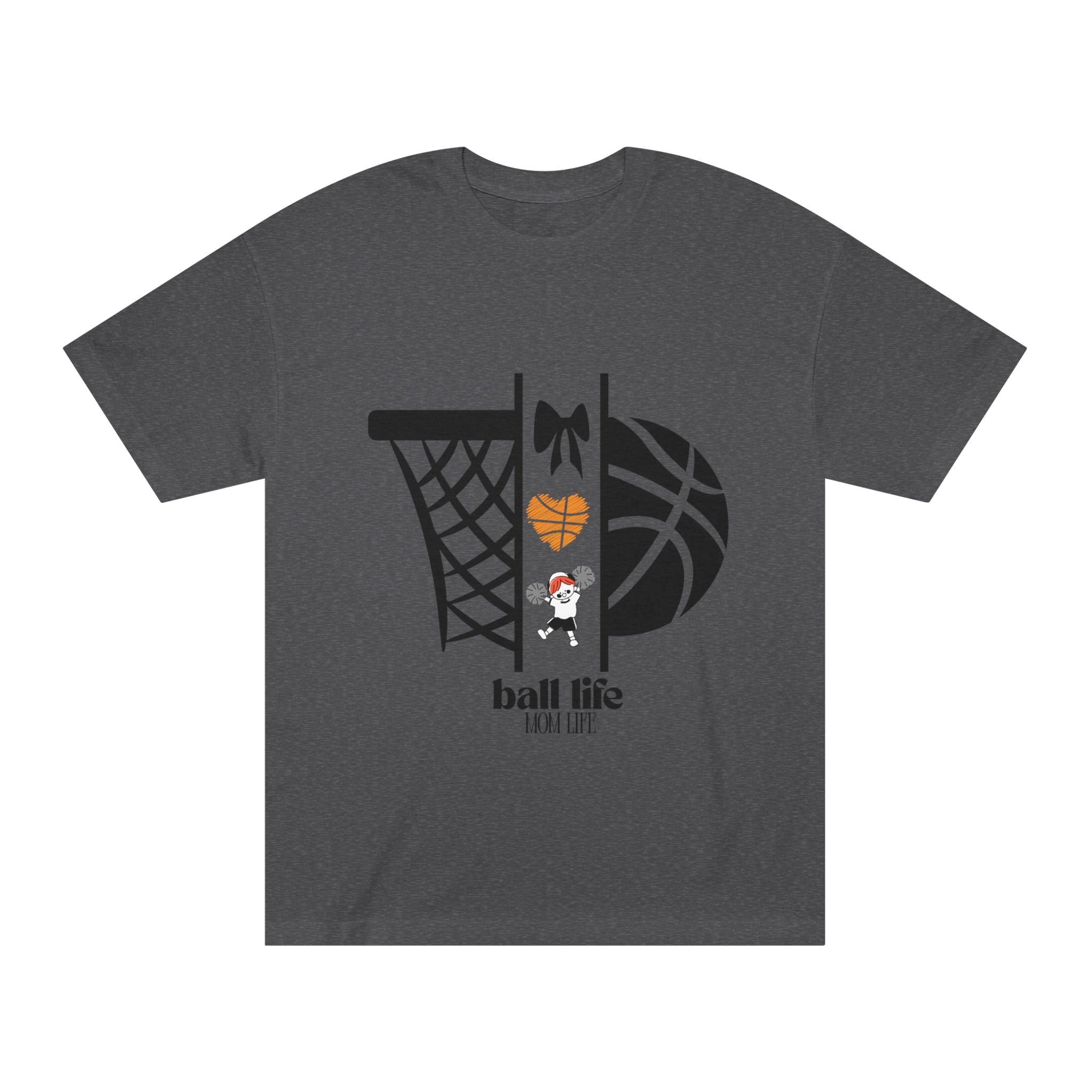 Basketball Graphic Tee — "Ball Life" Court Love Shirt