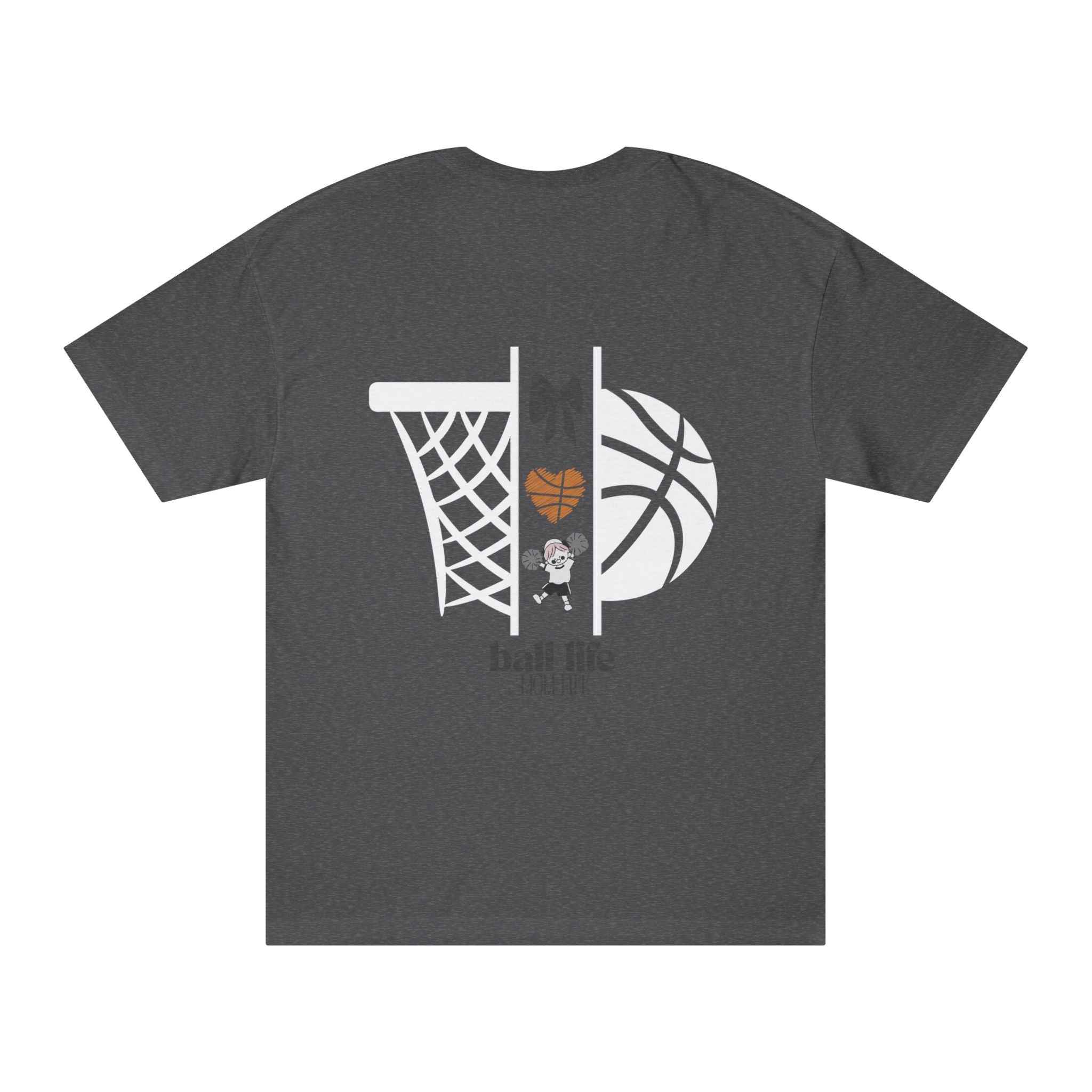 Basketball 'Ball Life' Tee — Women's Basketball Graphic Shirt