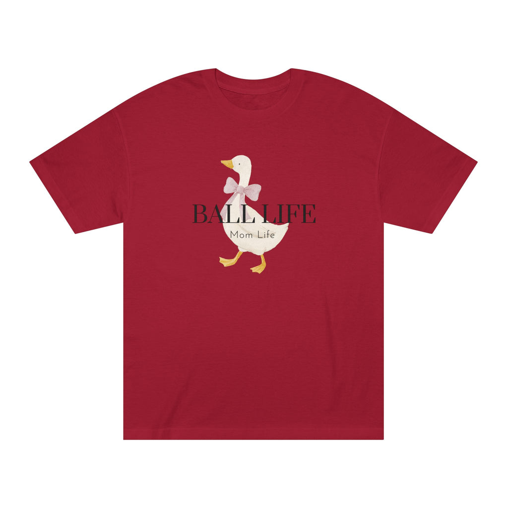 Goose Graphic T-Shirt for Mom — Ball Life Mom Life Tee