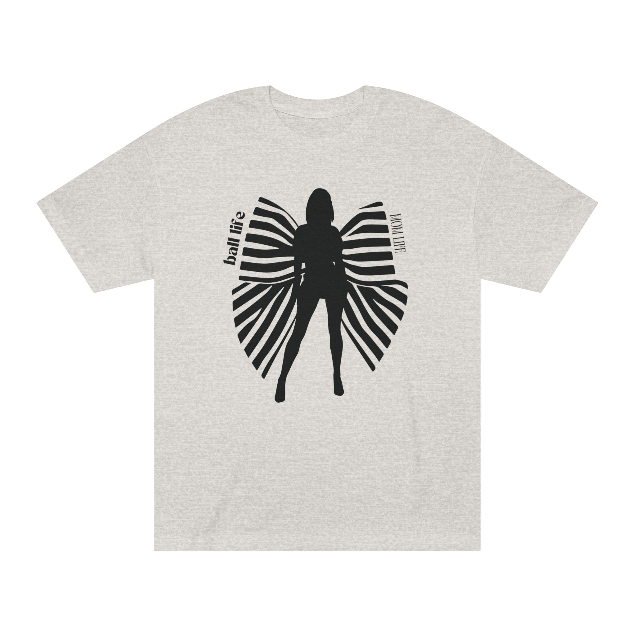 Bow & Silhouette 'Ball Life Tee' — Lady Graphic T-Shirt