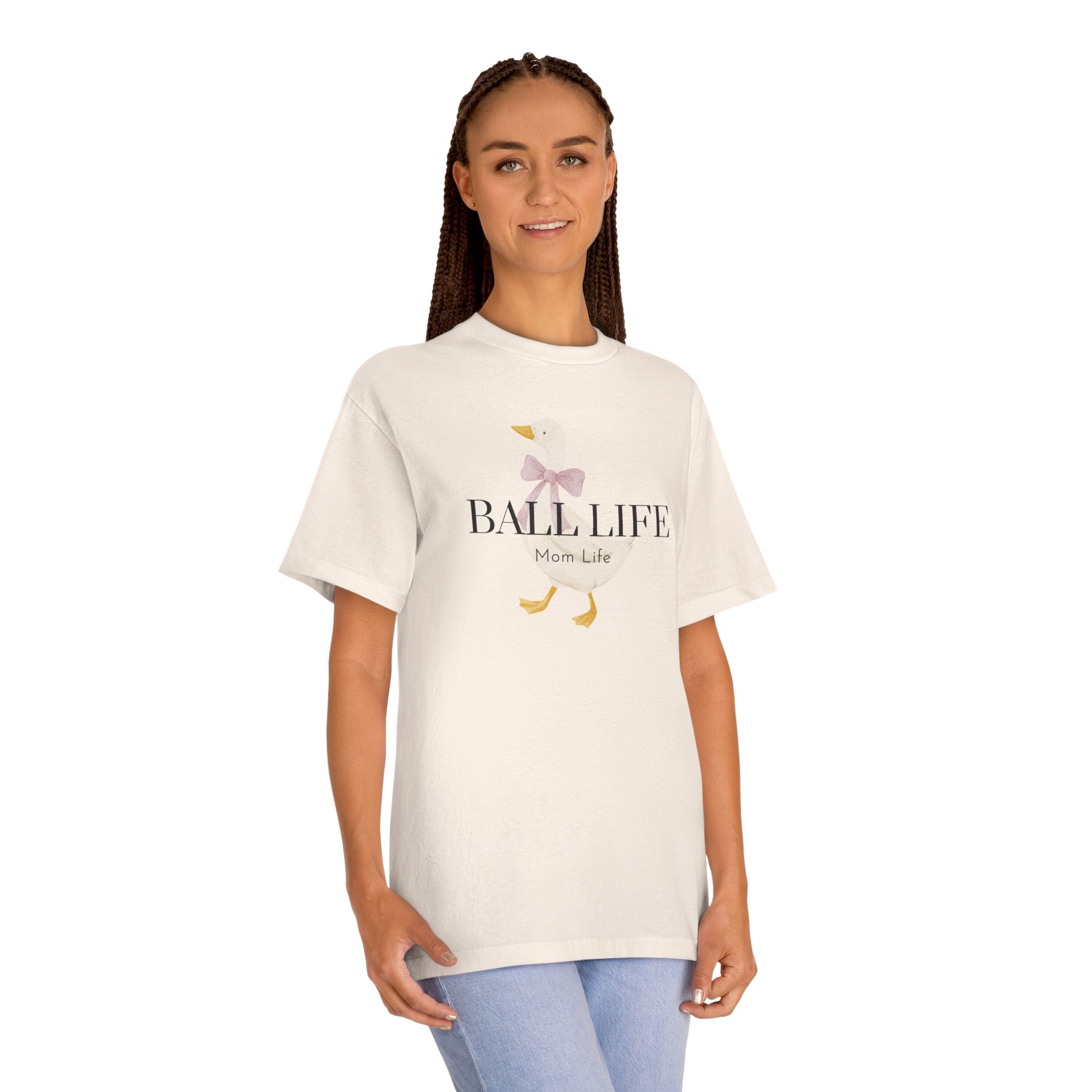 Goose Graphic T-Shirt for Mom — Ball Life Mom Life Tee