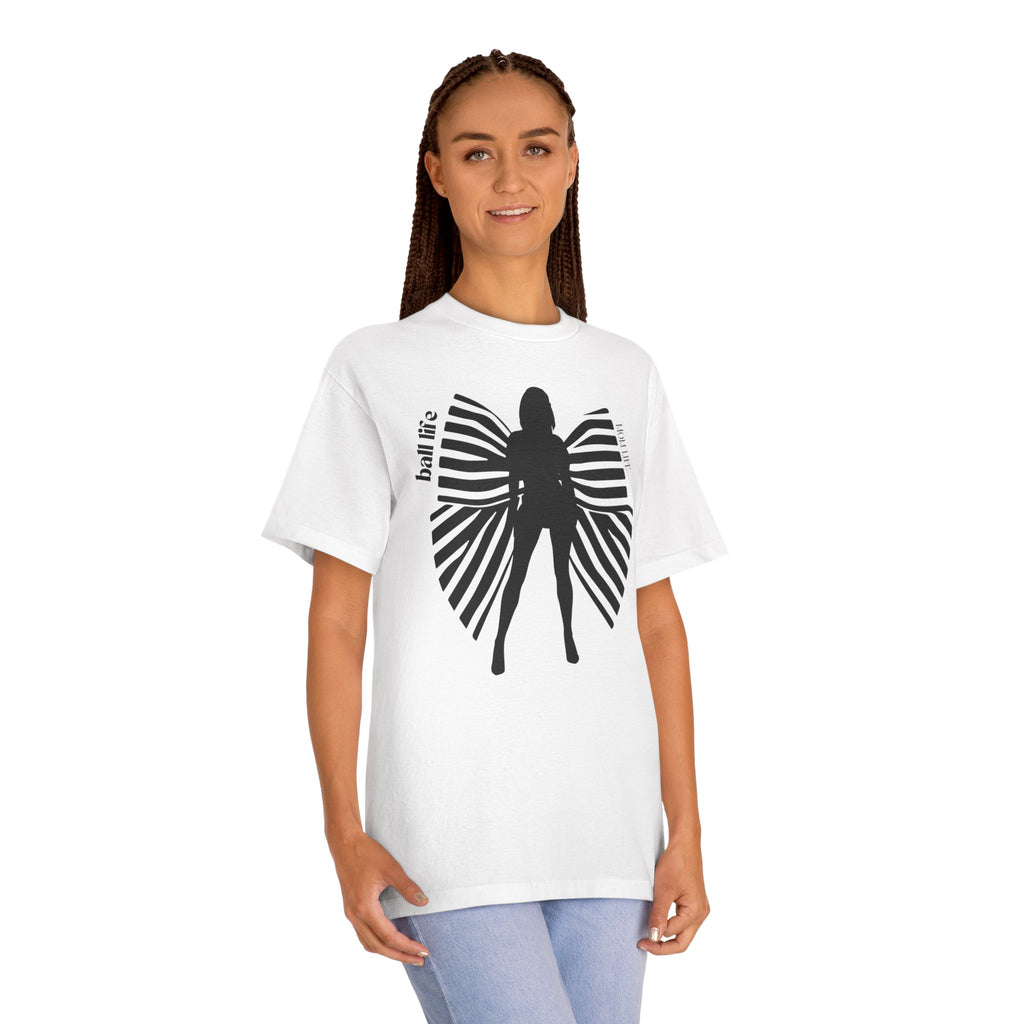 Bow & Silhouette 'Ball Life Tee' — Lady Graphic T-Shirt