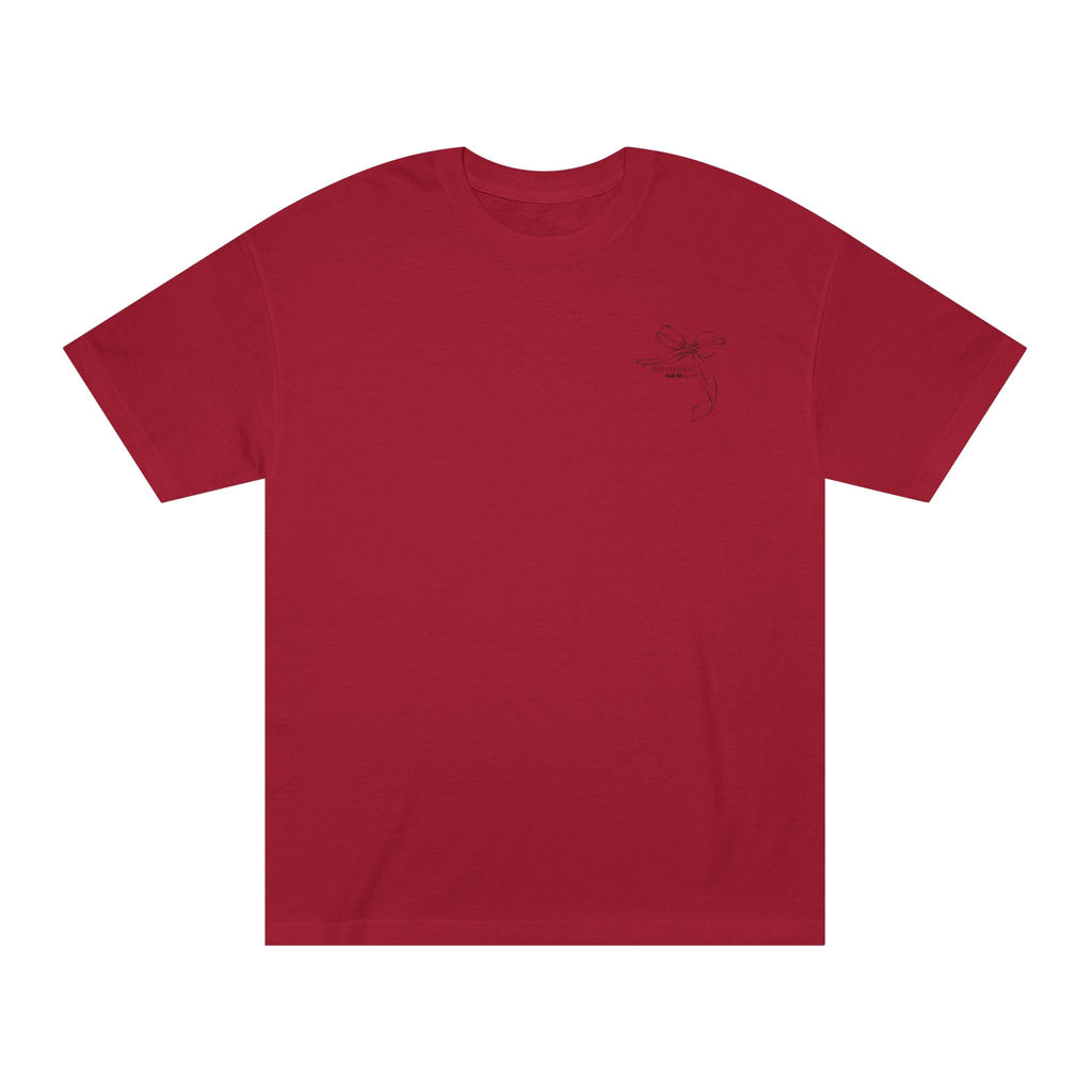Basketball Bow Tee — "Ball Life Mom Life" Graphic Cotton T‑Shirt