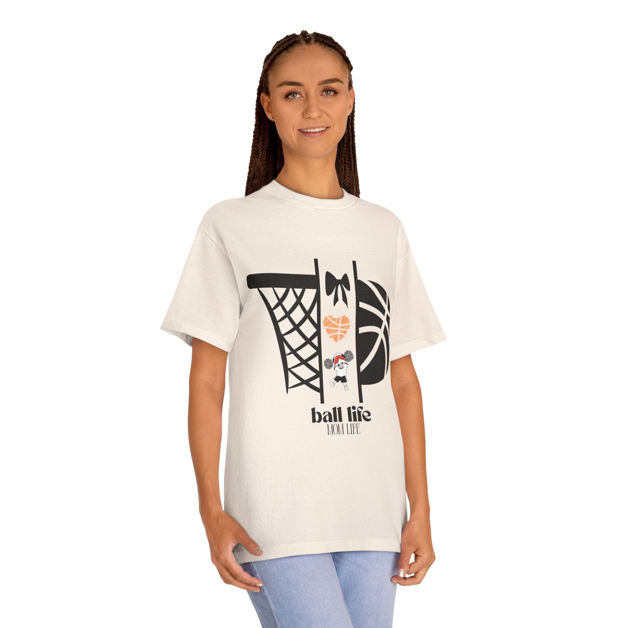 Basketball Graphic Tee — "Ball Life" Court Love Shirt