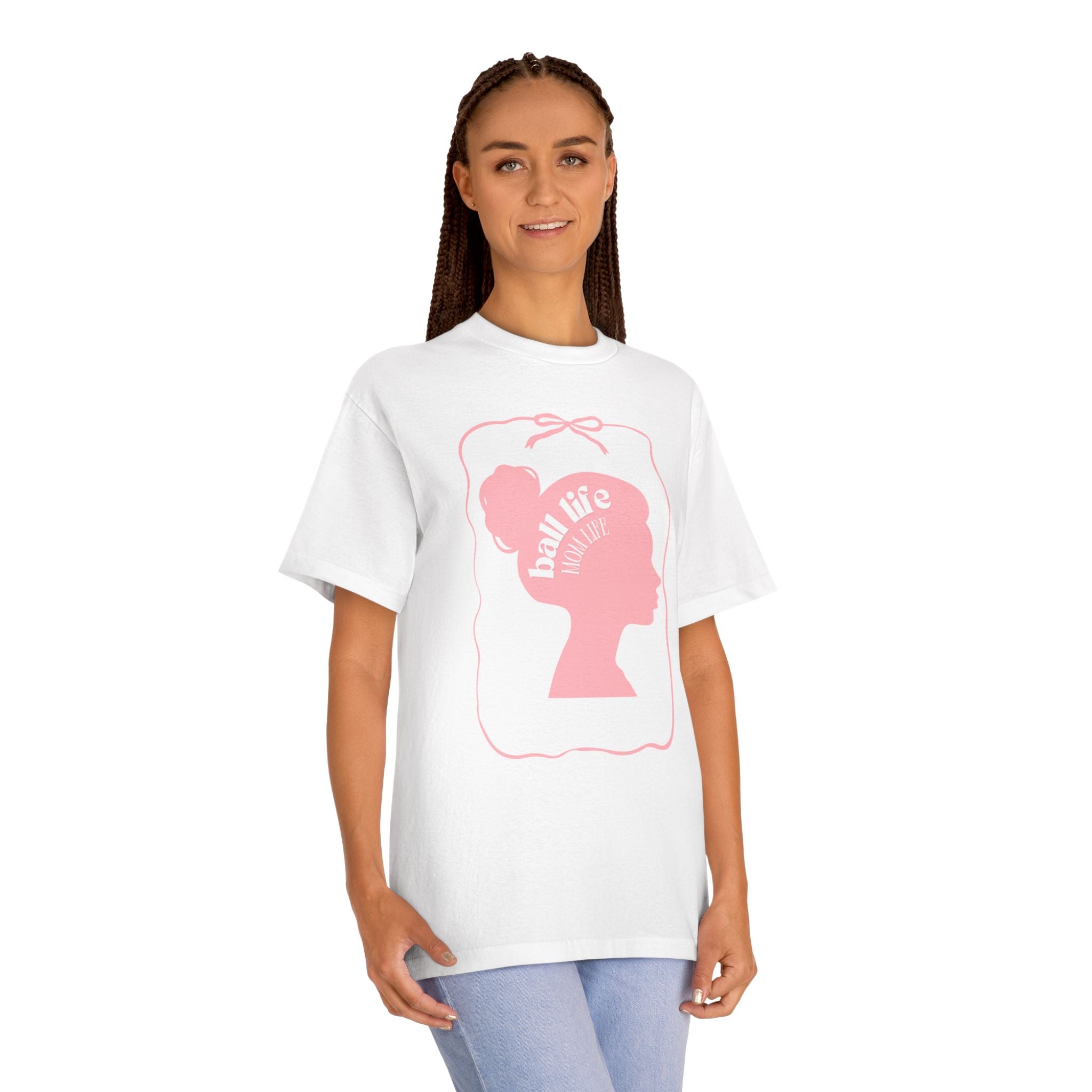Silhouette Ball Tee for Mama — Ball Life Mom Shirt
