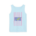 Mommin' Stripes Tank Top — Retro Pastel Graphic Tank Mommin' Ball Life Mom Life