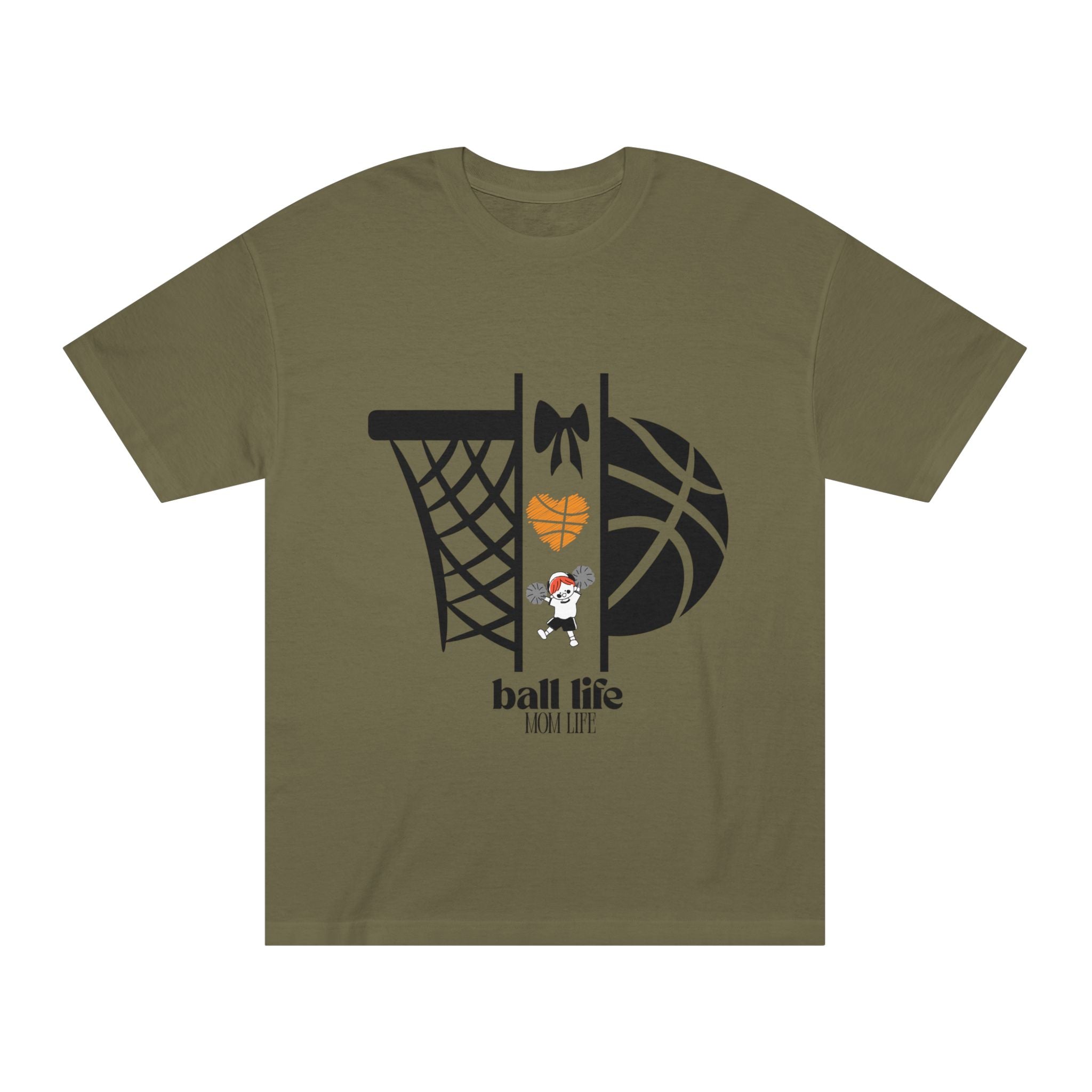 Basketball Graphic Tee — "Ball Life" Court Love Shirt
