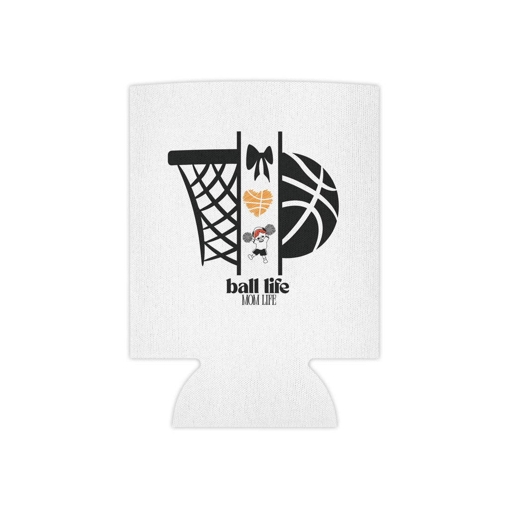 Can Coozie — Mom Life Basketball Hoop Neoprene Can Cooler