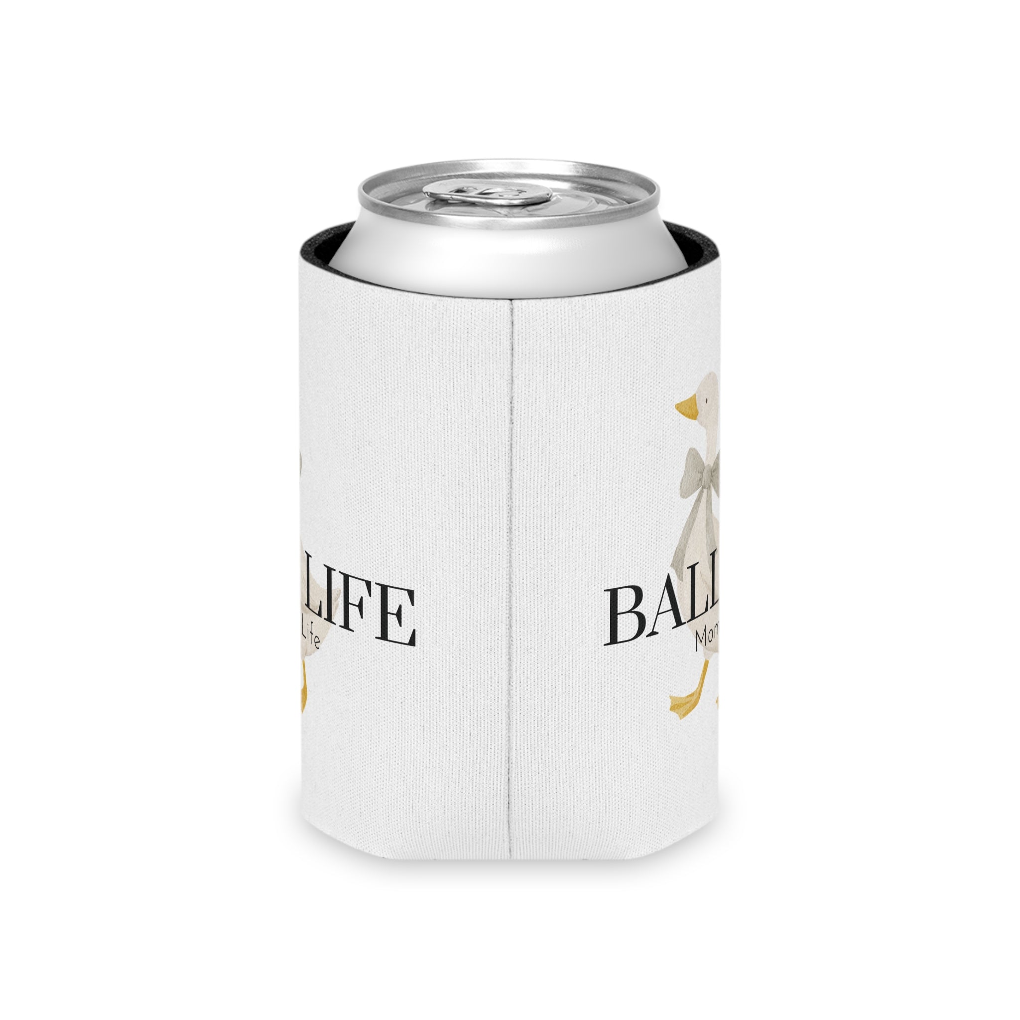 Can Coozie — Ball Life Mom Life Goose Design Can Holder