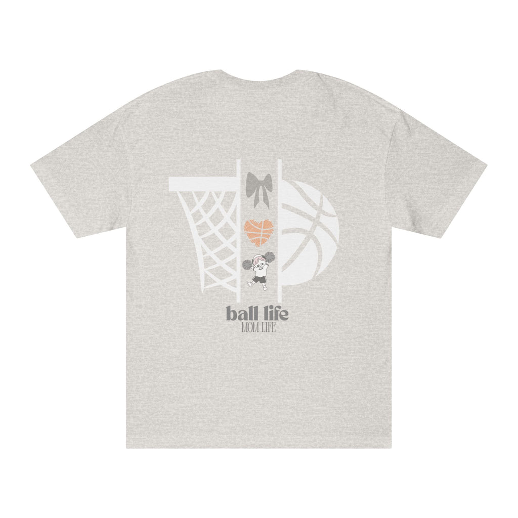 Basketball Ball Life Tee — Women's Basketball Graphic Shirt