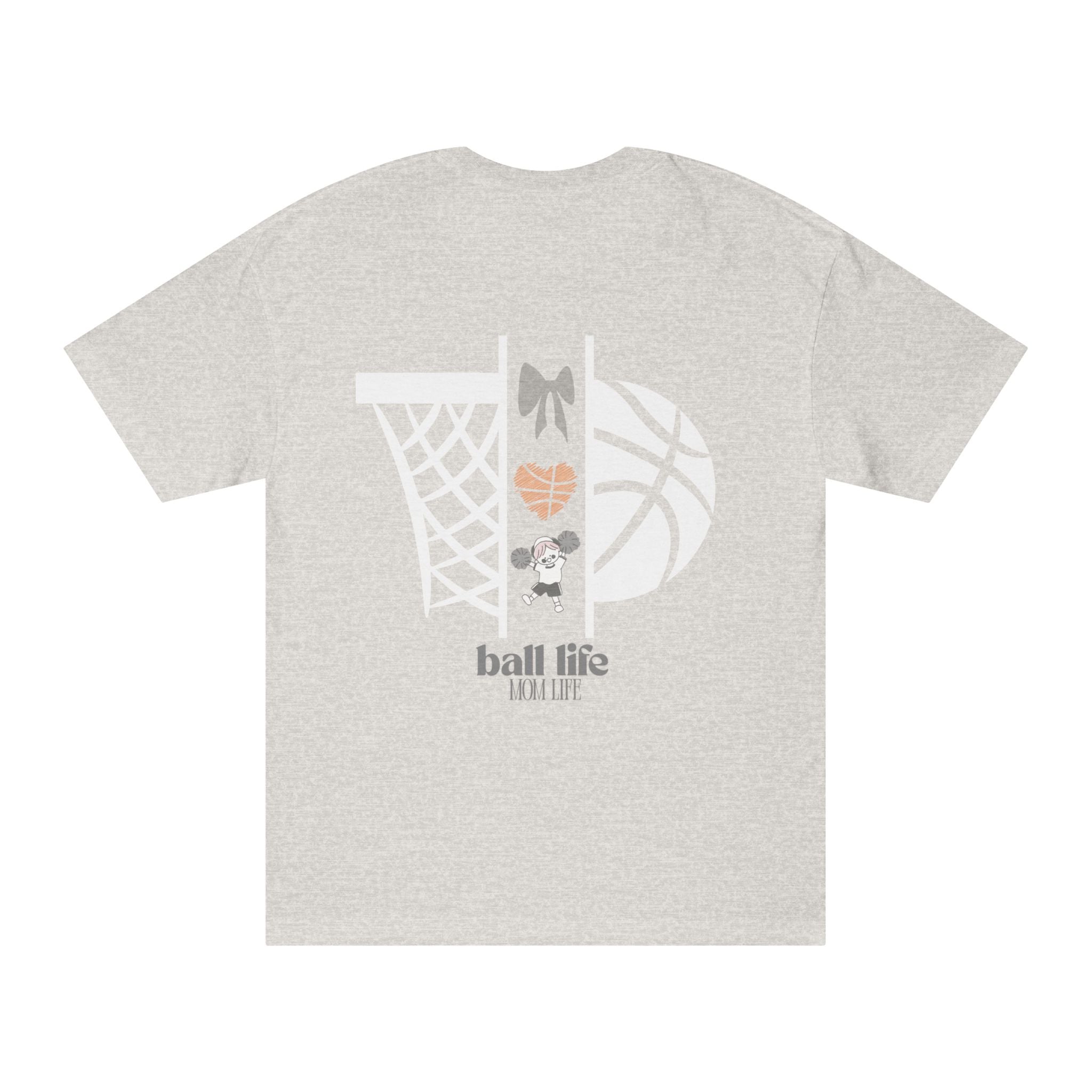 Basketball Ball Life Tee — Women's Basketball Graphic Shirt