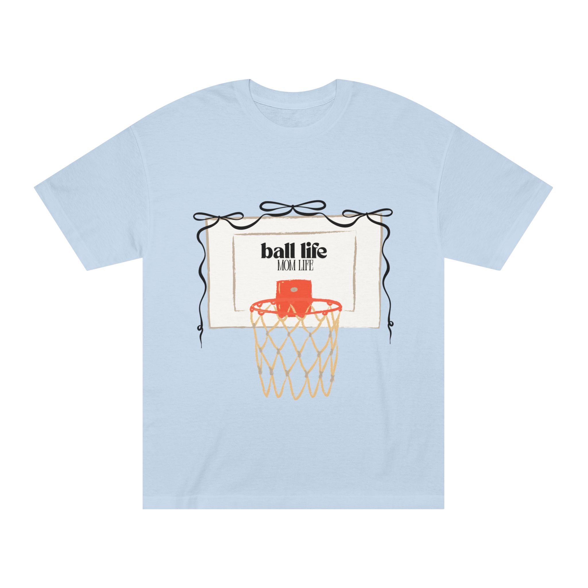 Basketball Hoop 'Ball Life' Tee - Vintage Court Graphic T-Shirt