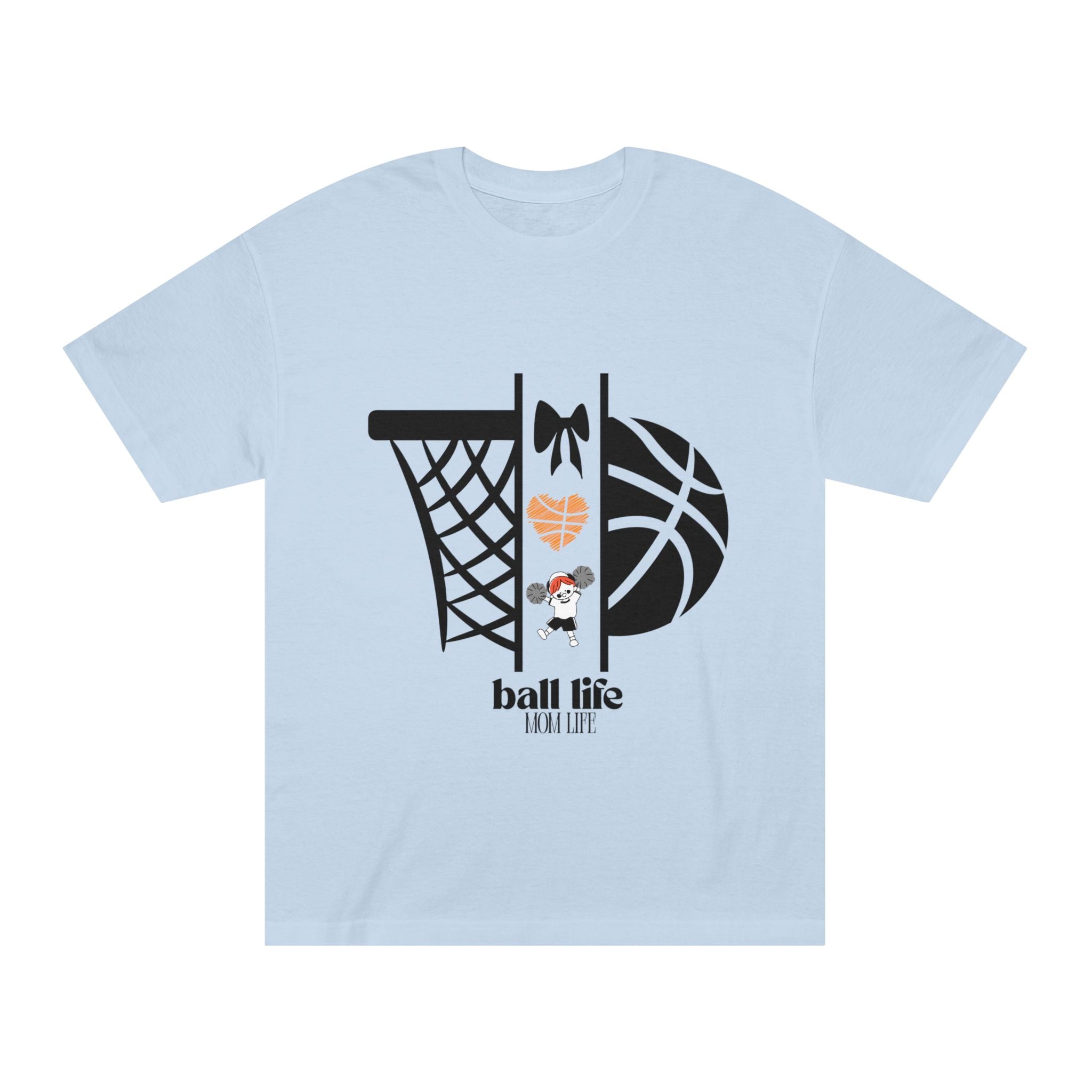 Basketball Graphic Tee — "Ball Life" Court Love Shirt