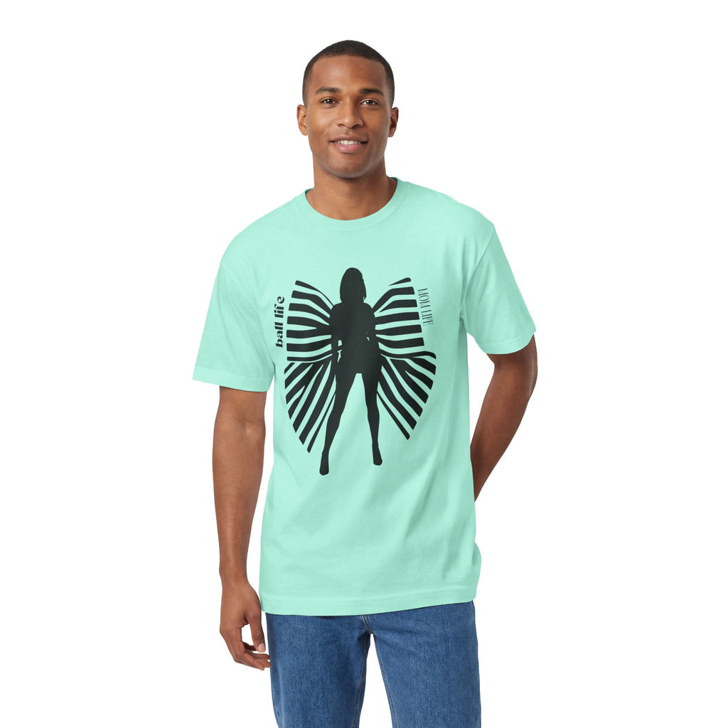 Bow & Silhouette 'Ball Life Tee' — Lady Graphic T-Shirt