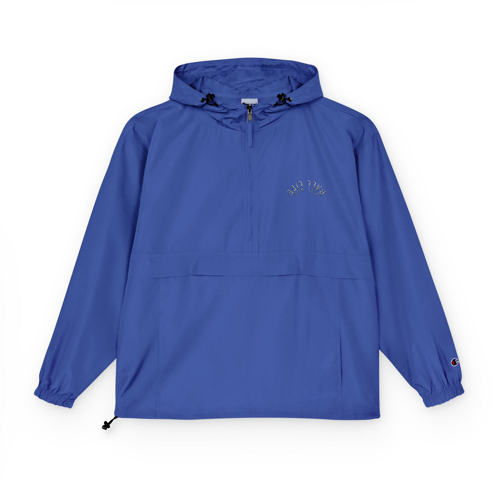 Lightweight Packable Anorak Jacket — Weatherproof Pullover Ball Life Mom Life Embroidery