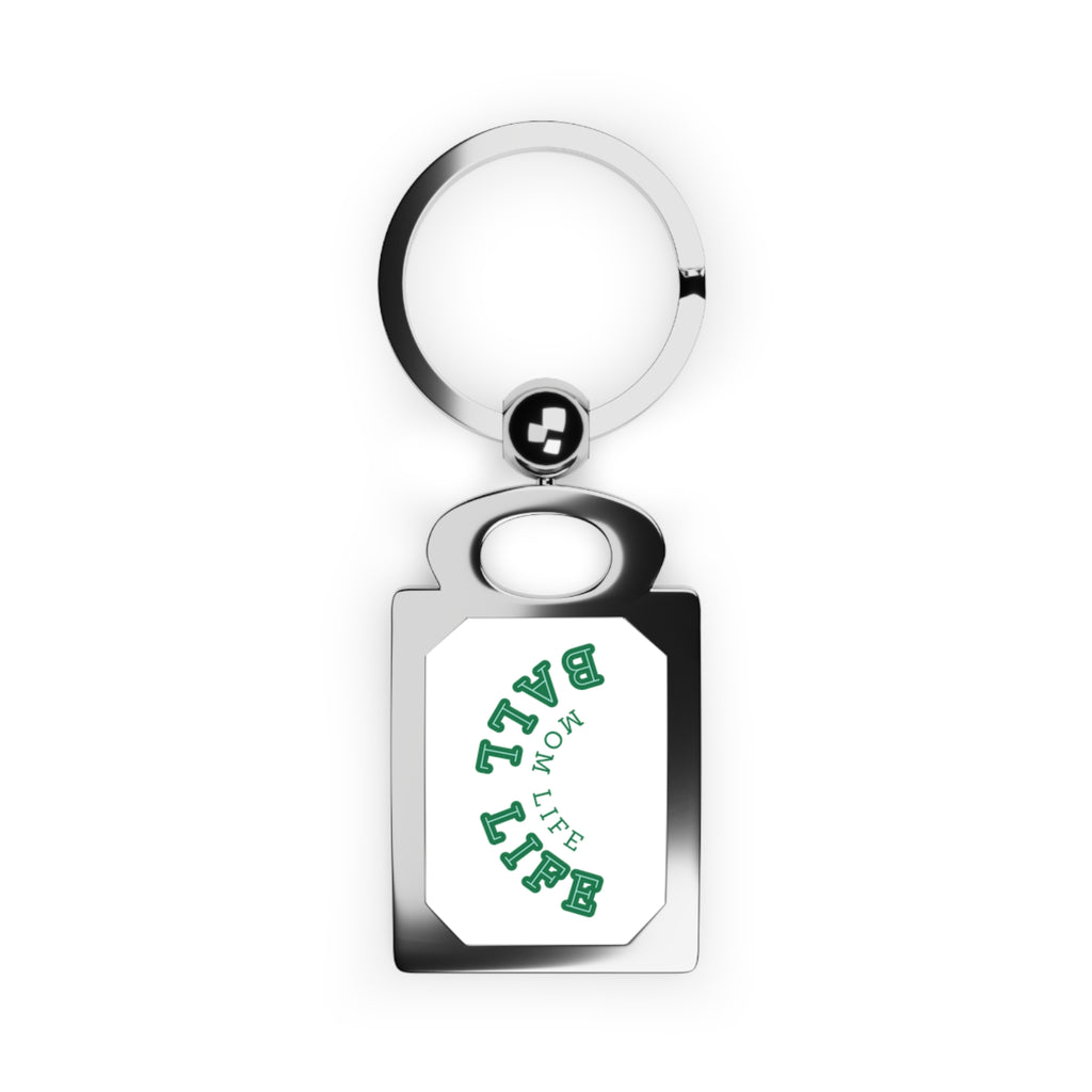 Mom Life Keyring — Stainless Steel Ball Life Mom Life Keychain
