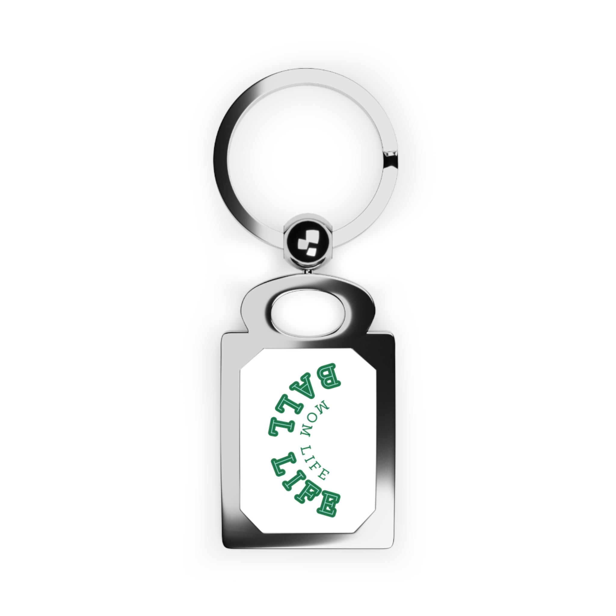 Mom Life Keyring — Stainless Steel Ball Life Mom Life Keychain