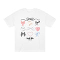 Baseball Bow Graphic Tee — "Ball Life" Bows & Heart Sports Shirt