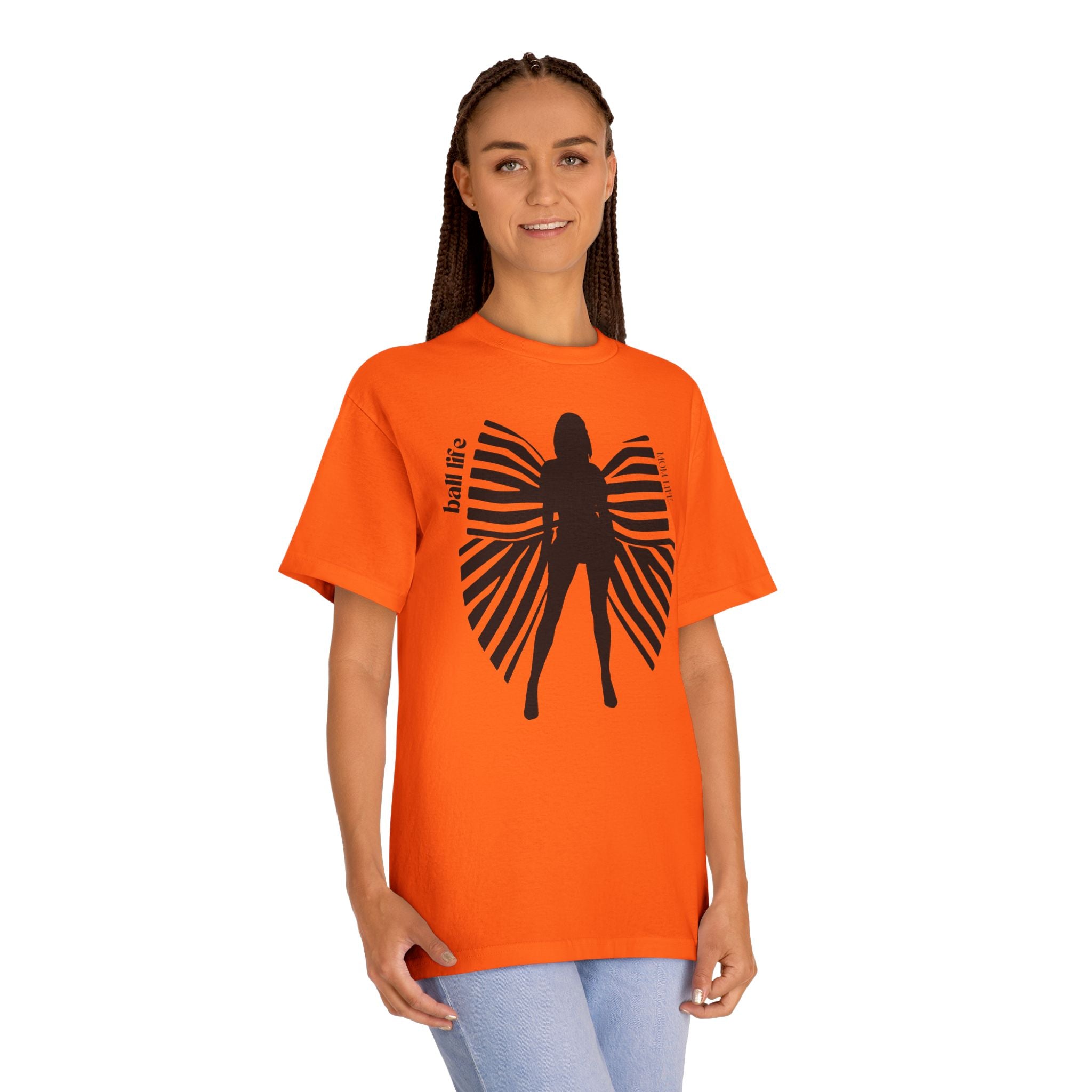 Bow & Silhouette 'Ball Life Tee' — Lady Graphic T-Shirt