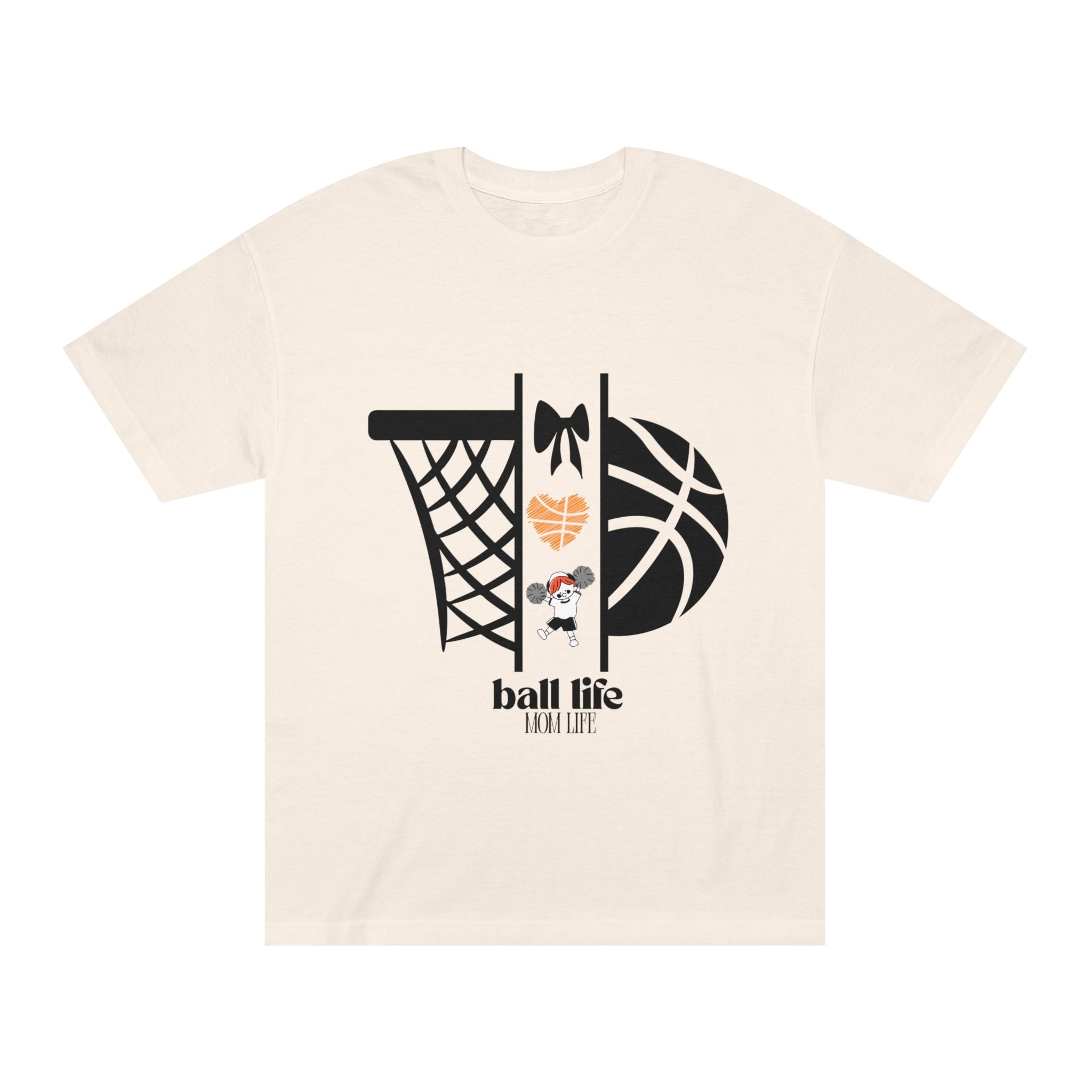Basketball Graphic Tee — "Ball Life" Court Love Shirt
