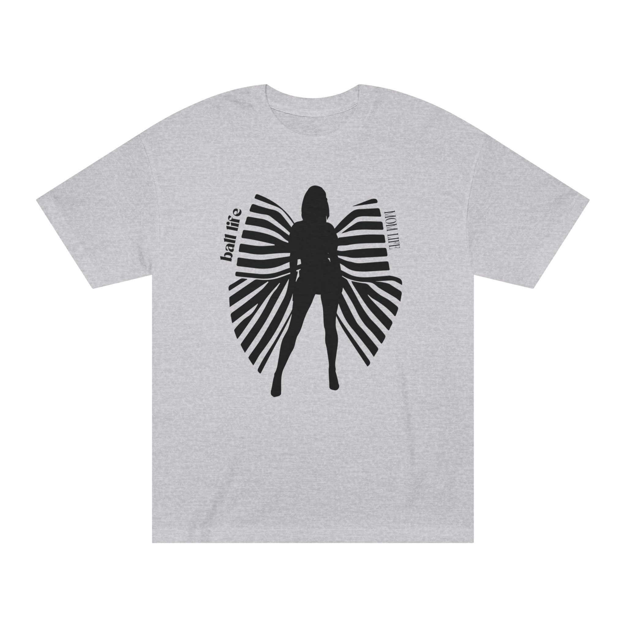 Bow & Silhouette 'Ball Life Tee' — Lady Graphic T-Shirt