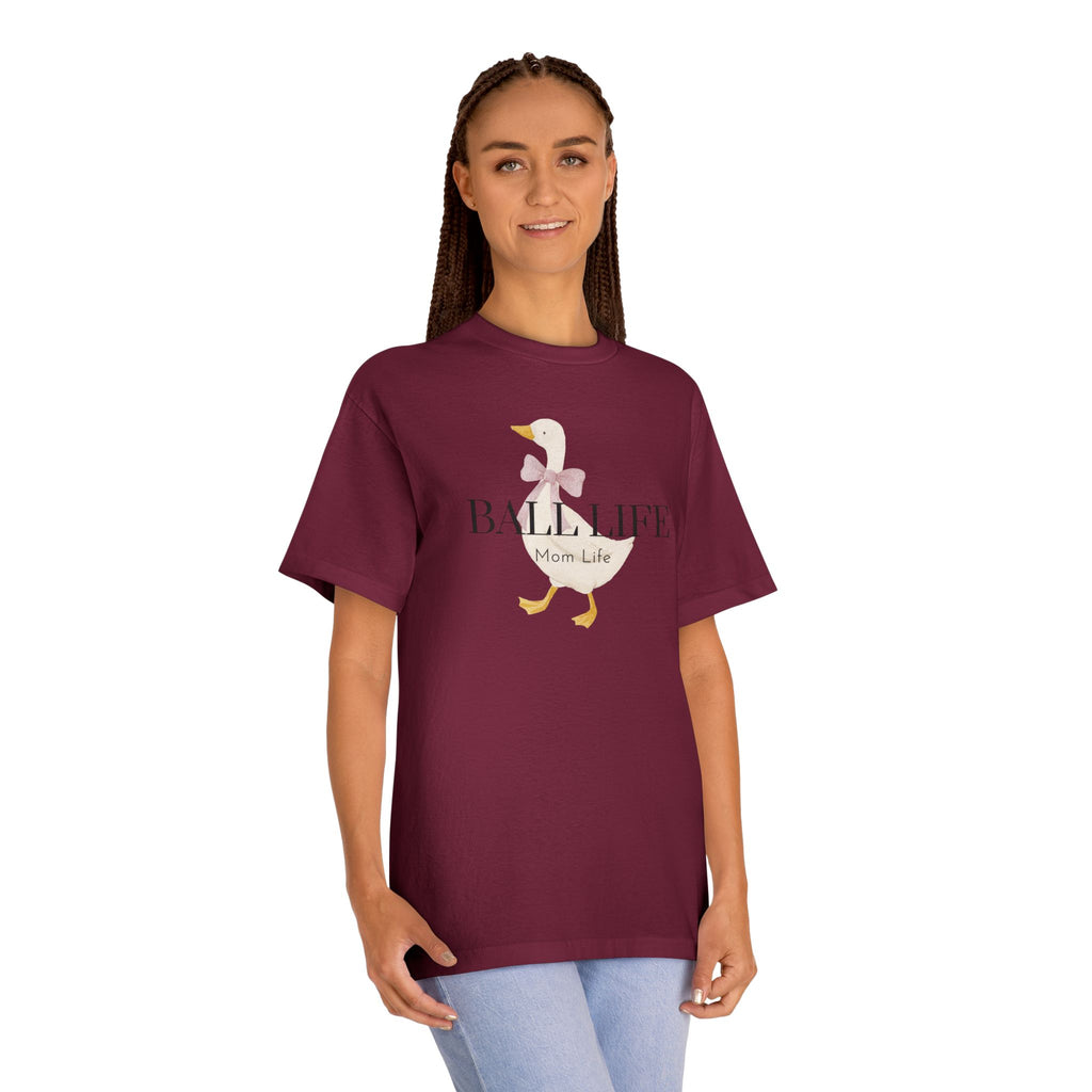 Goose Graphic T-Shirt for Mom — Ball Life Mom Life Tee