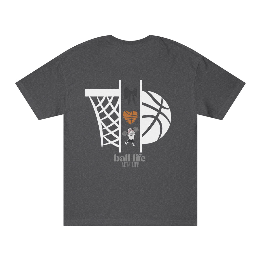 Basketball Ball Life Tee — Women's Basketball Graphic Shirt