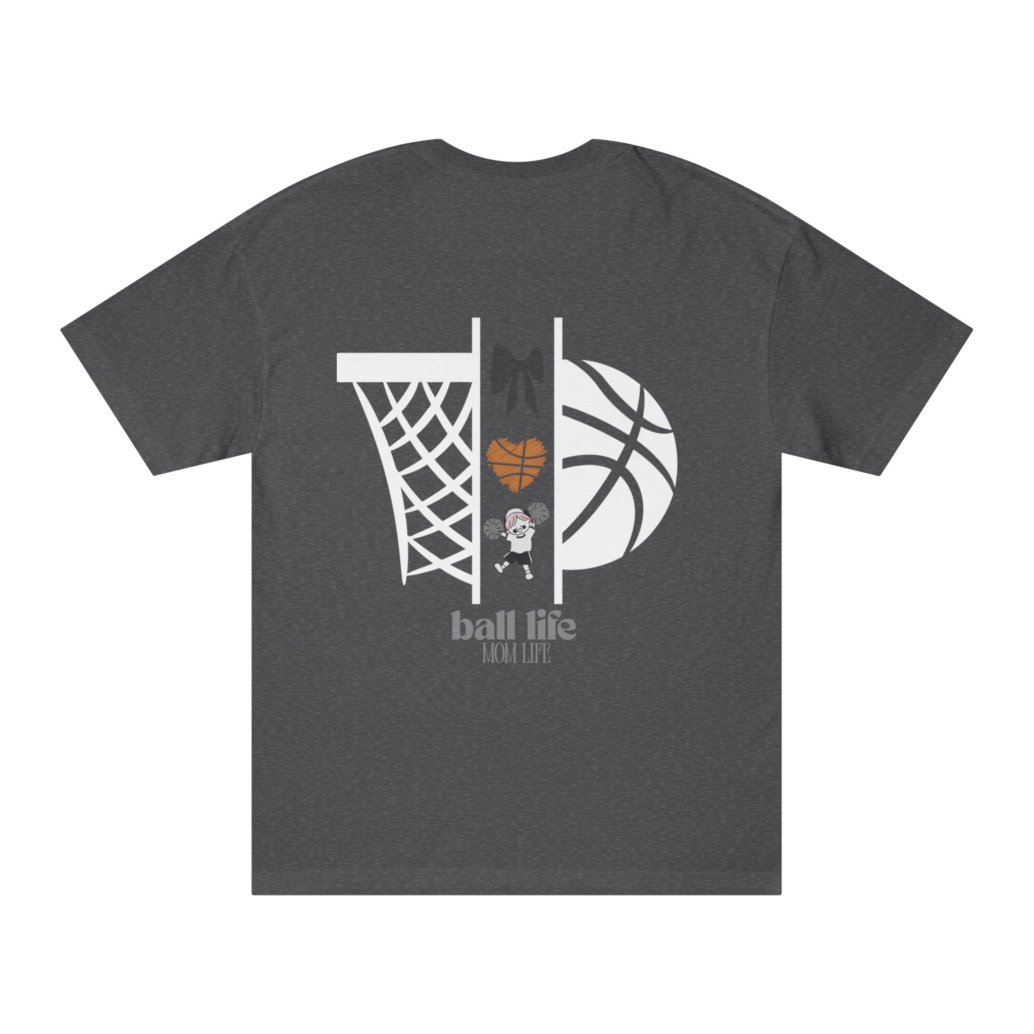 Basketball Ball Life Tee — Women's Basketball Graphic Shirt