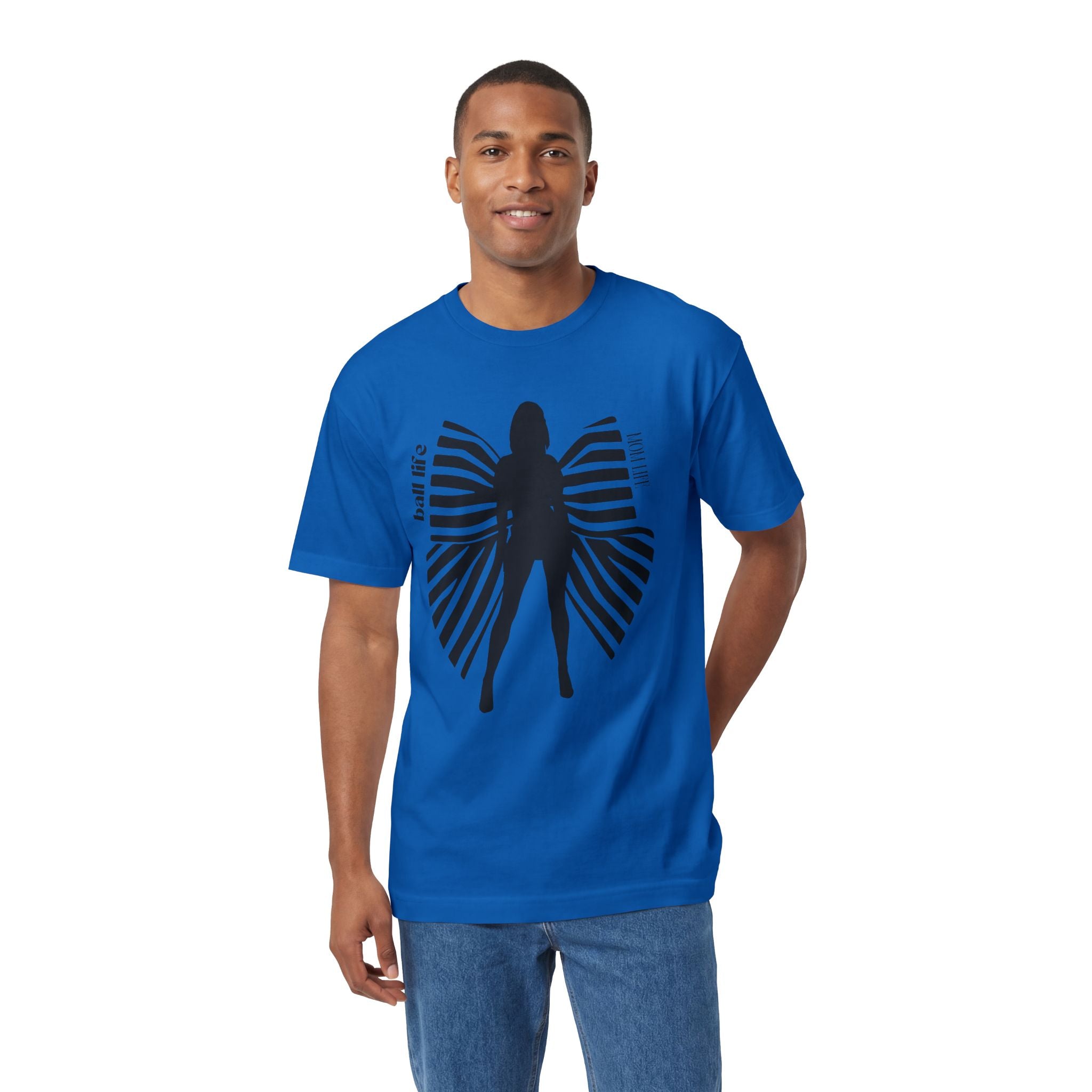 Bow & Silhouette 'Ball Life Tee' — Lady Graphic T-Shirt