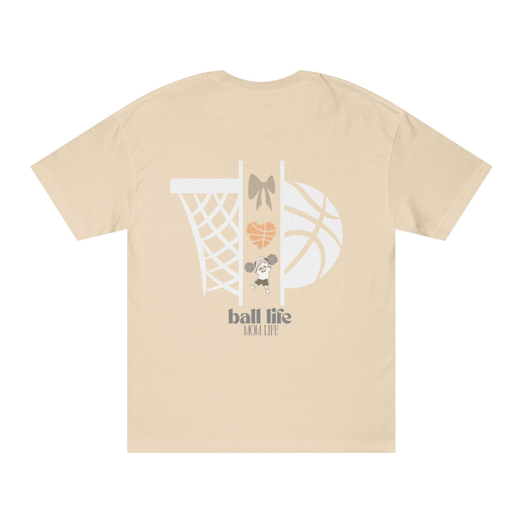Basketball Ball Life Tee — Women's Basketball Graphic Shirt