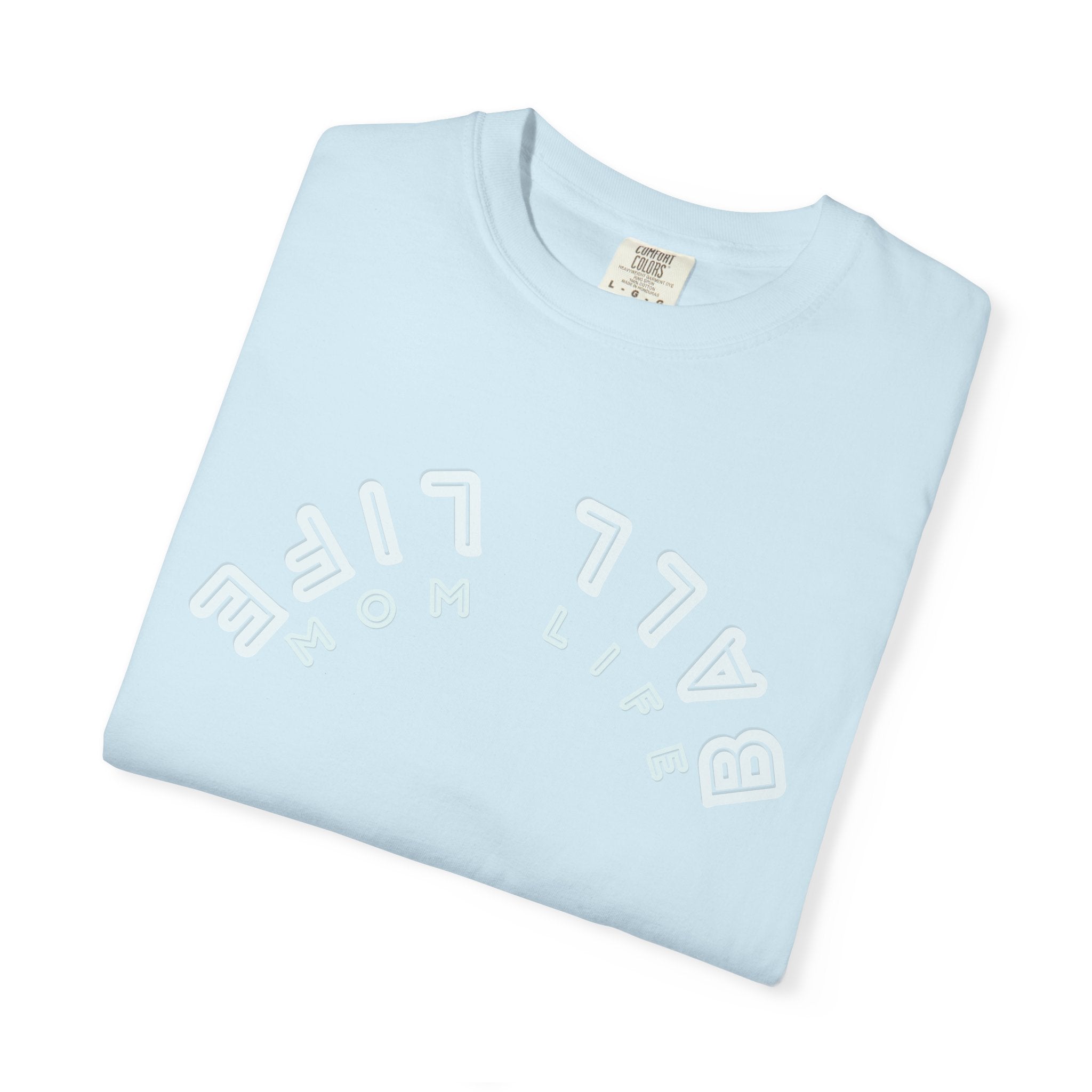 Upside Down 'Ball Life Mom Life' Tee - Comfort Colors Inverted Graphic T-shirt for Mom