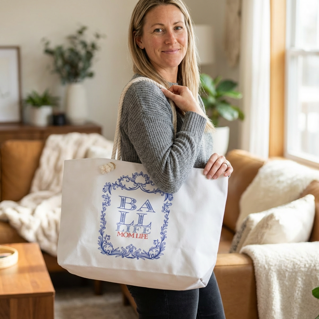 Ball Life Mom Life Graphic Weekender Tote Bag