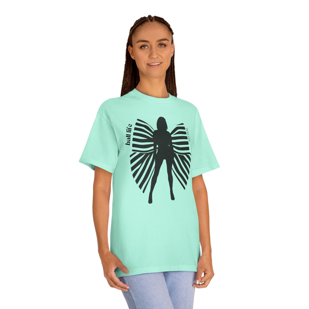 Bow & Silhouette 'Ball Life Tee' — Lady Graphic T-Shirt
