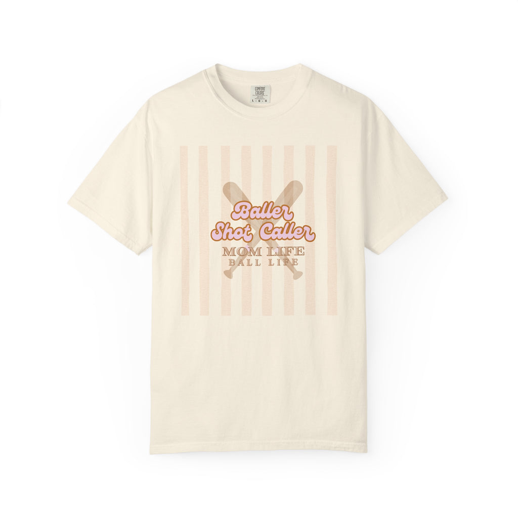 Baller Shot Caller Mom Life T-Shirt