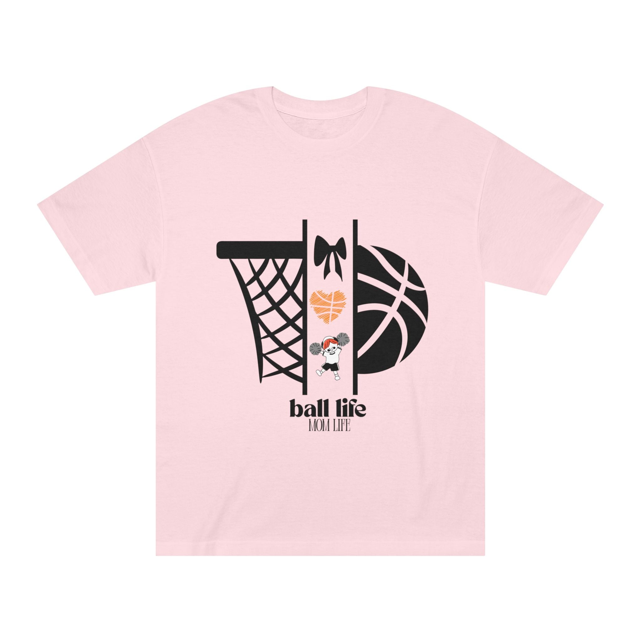 Basketball Graphic Tee — "Ball Life" Court Love Shirt
