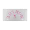 Ball Life Mom Life License Plate Upside Down Logo