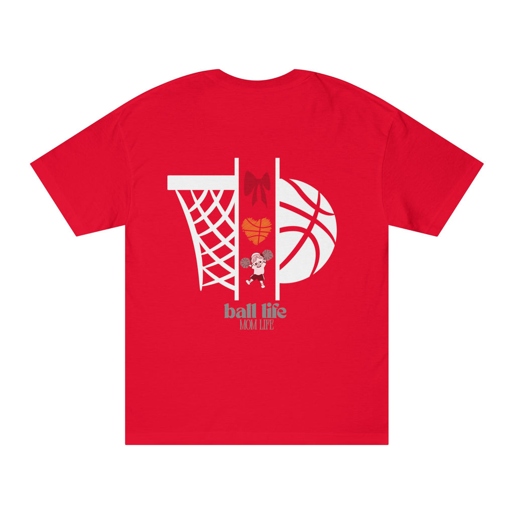Basketball Ball Life Tee — Women's Basketball Graphic Shirt
