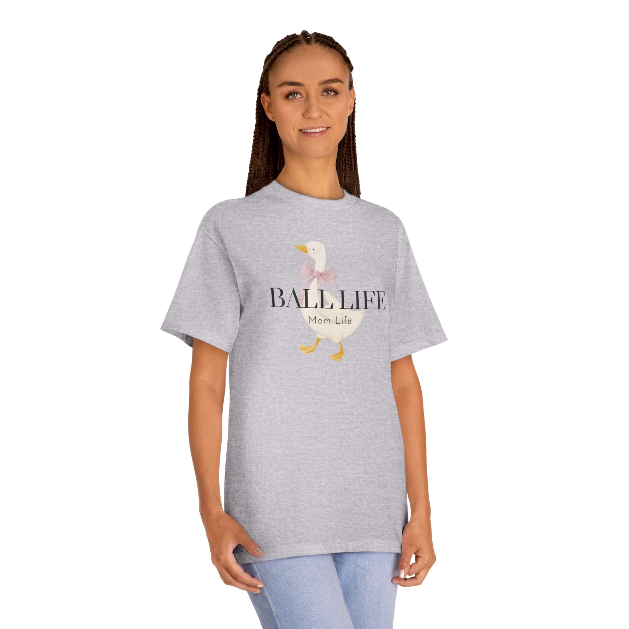 Goose Graphic T-Shirt for Mom — Ball Life Mom Life Tee