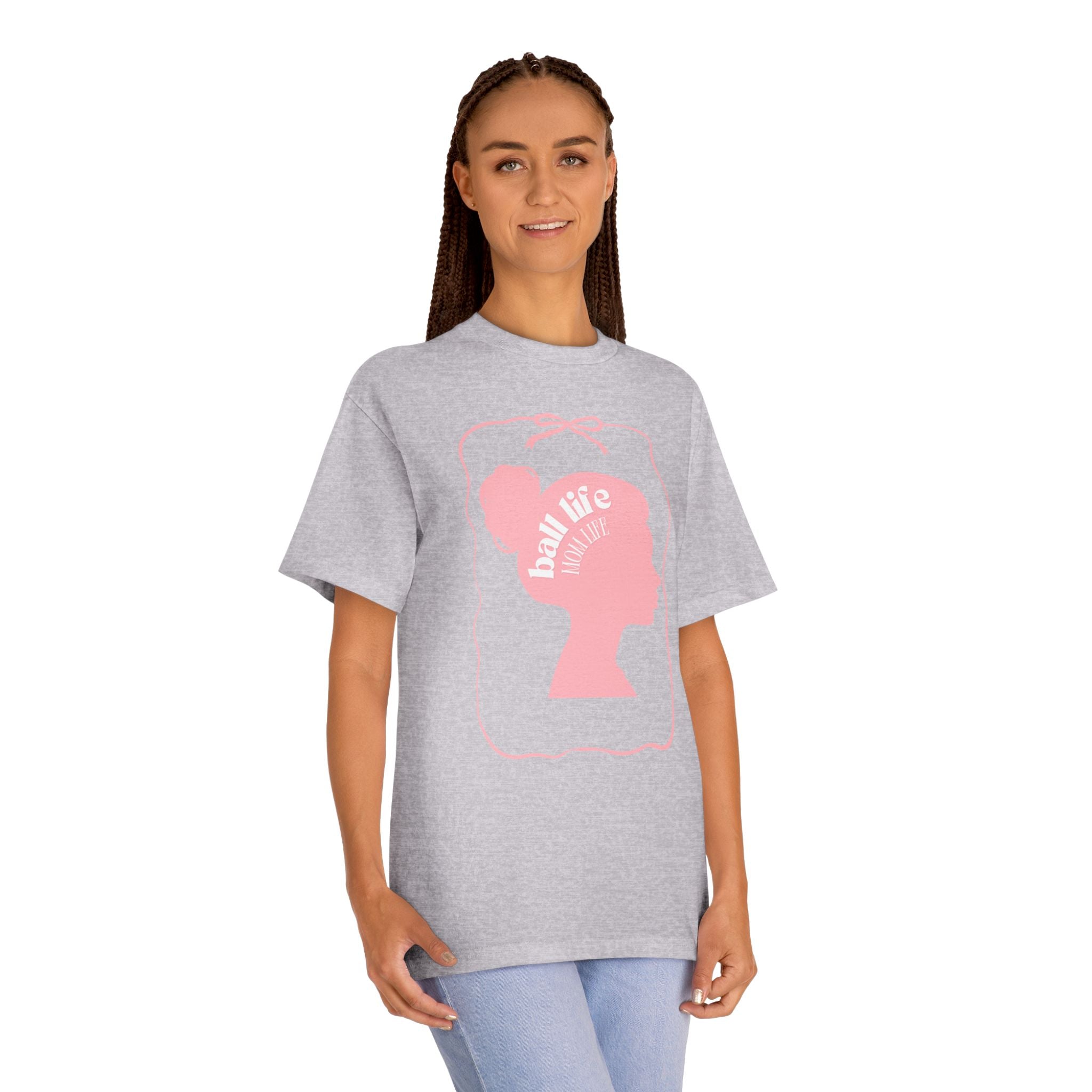 Silhouette Ball Tee for Mama — Ball Life Mom Shirt