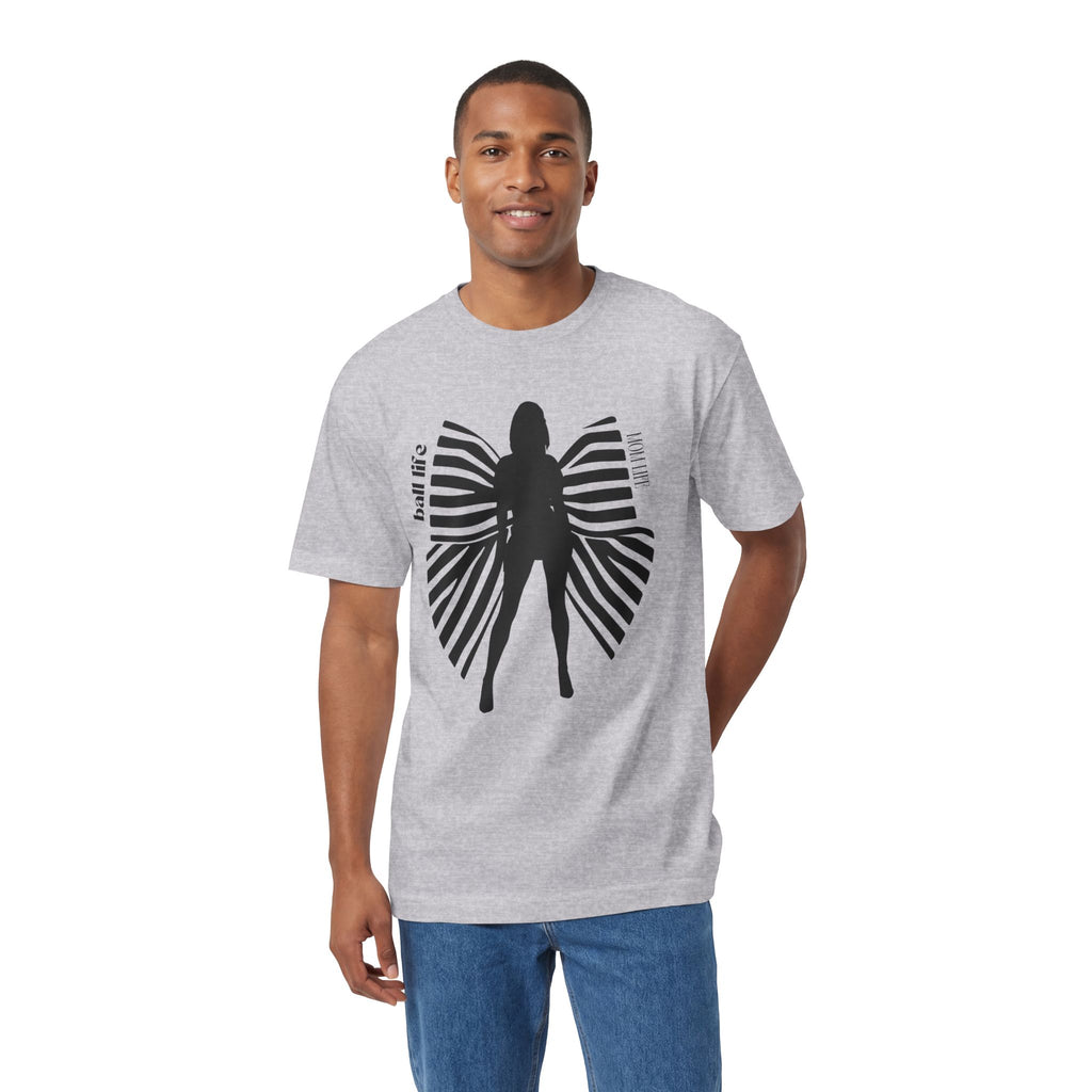 Bow & Silhouette 'Ball Life Tee' — Lady Graphic T-Shirt