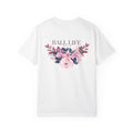 Ball Life Floral T-Shirt — Pink Rose Lifestyle Tee for Mom