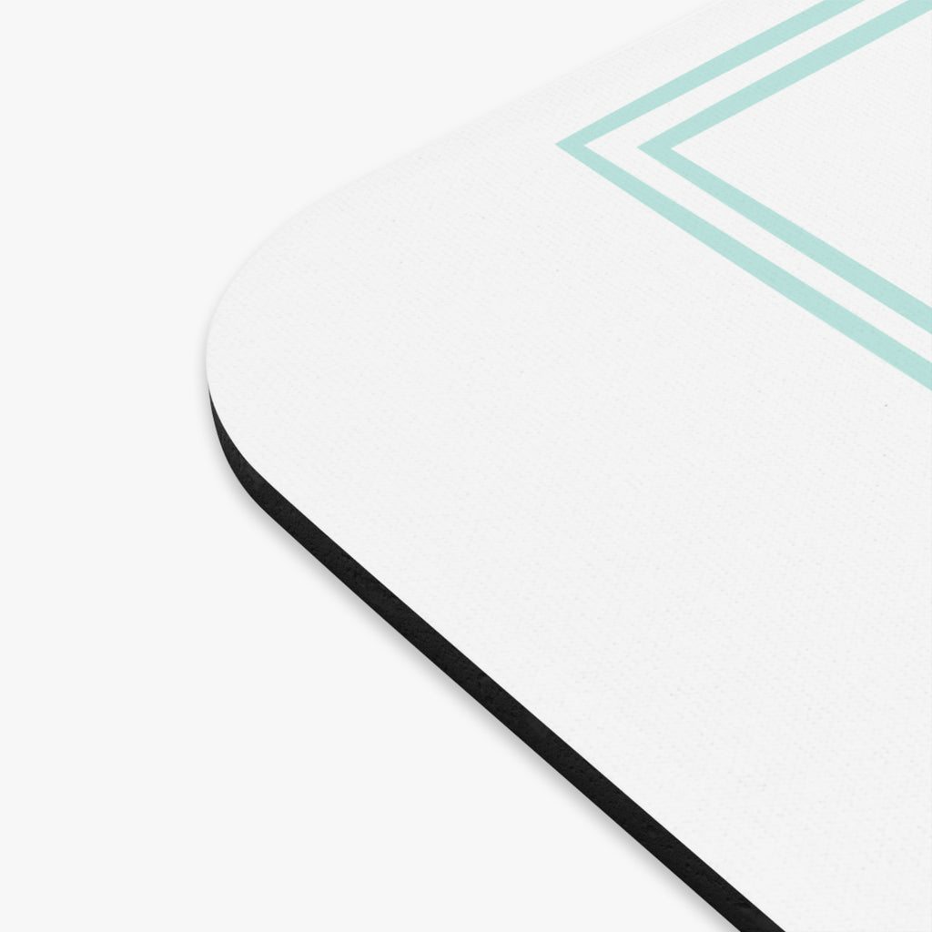Mouse Pad — Minimal Pastel Portrait "Mom Life Ball Life"
